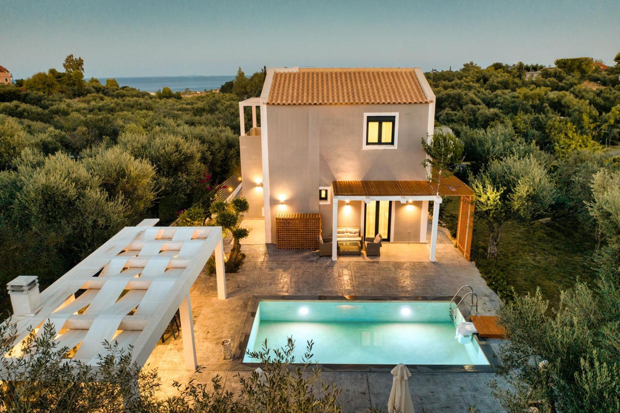 Valeria Private Villa Plános Exteriér fotografie